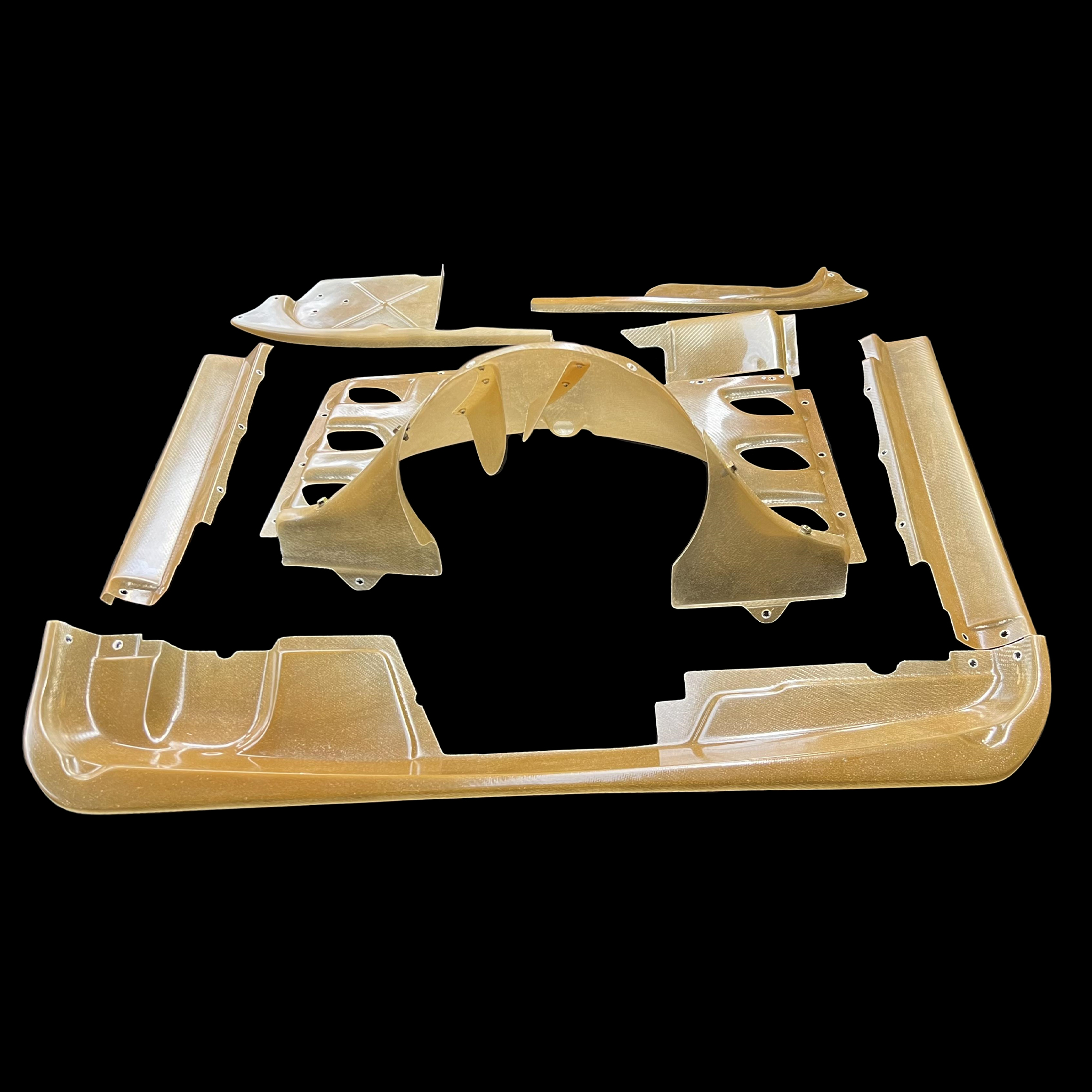 2.0 Engine Tins - Large Fan, Cooler, Carb - Image 2